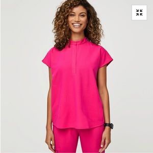 NWT FIGS Rafaela in Shocking Pink, size XS